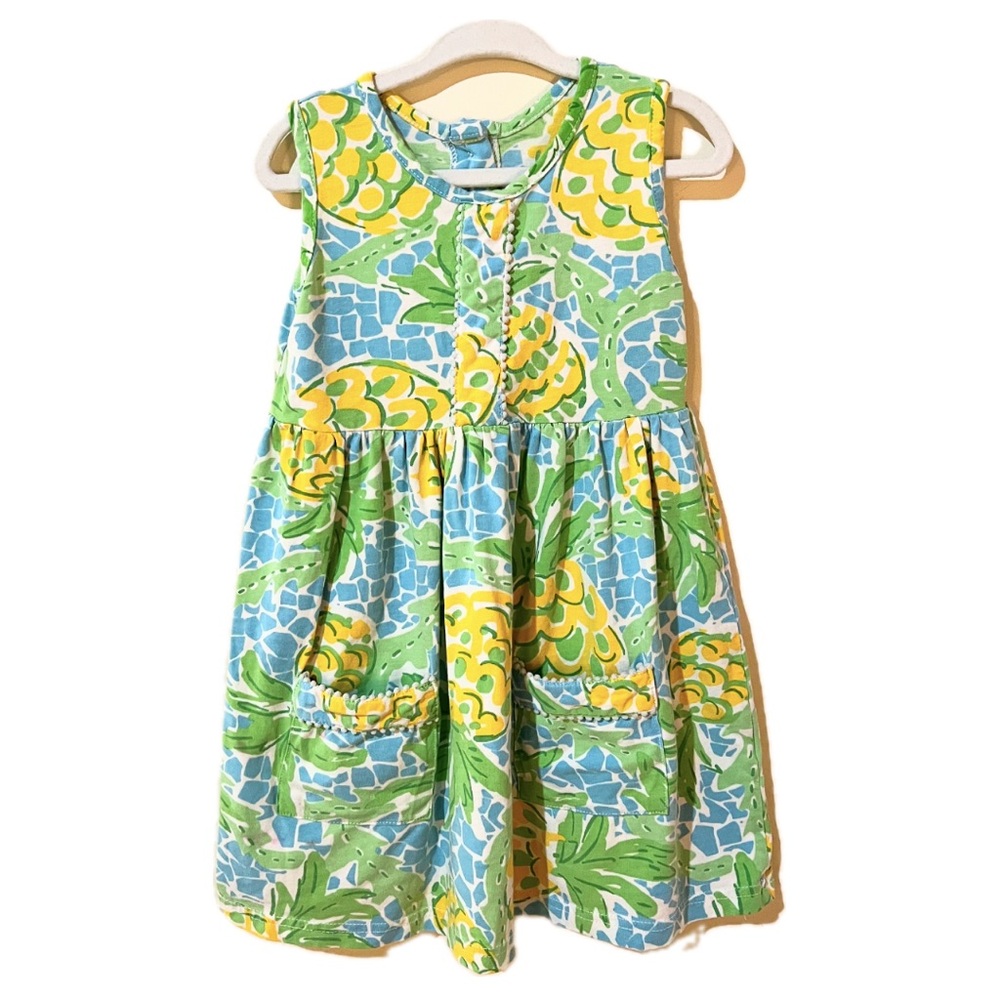 Little B’s by Barbara Gerwit | Girls’ Pineapple Resort Wear Dress